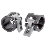 Lock-Jaw HEX - 2" Olympic Barbell Collars - Black