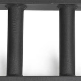XM FITNESS Black Steel Swiss Bar Straight