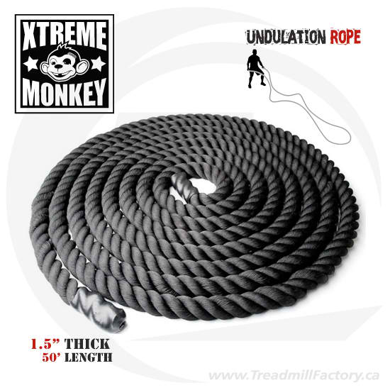 XM Braided Battle Rope 50 1.5 thick