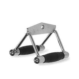 Element Fitness Pro-Grip Seated Row/Chin Bar Double D Rubber