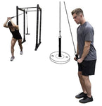 Ironax Portable Lat and Lift Pulley System