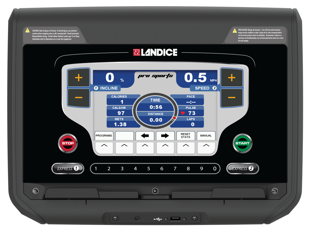 Landice E9 Elliptical HomeFit Exercise Equipment