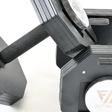 FITWAY 50lb Adjustable Dumbbell Pair