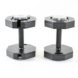 FITWAY 50lb Adjustable Dumbbell Pair