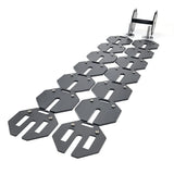 FITWAY 80lb Adjustable Dumbbell Pair