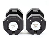 FITWAY 80lb Adjustable Dumbbell Pair
