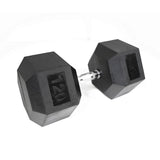 Mega Fitness - Rubber Hex Dumbbells