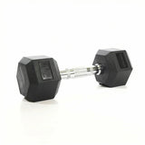 Mega Fitness - Rubber Hex Dumbbells