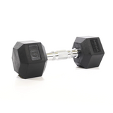 Mega Fitness - Rubber Hex Dumbbells