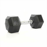 Mega Fitness - Rubber Hex Dumbbells