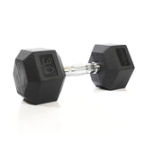 Mega Fitness - Rubber Hex Dumbbells