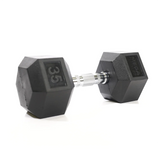 Mega Fitness - Rubber Hex Dumbbells
