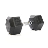 Mega Fitness - Rubber Hex Dumbbells