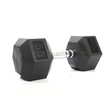 Mega Fitness - Rubber Hex Dumbbells