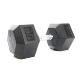 Mega Fitness - Rubber Hex Dumbbells