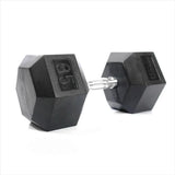 Mega Fitness - Rubber Hex Dumbbells