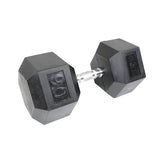Mega Fitness - Rubber Hex Dumbbells