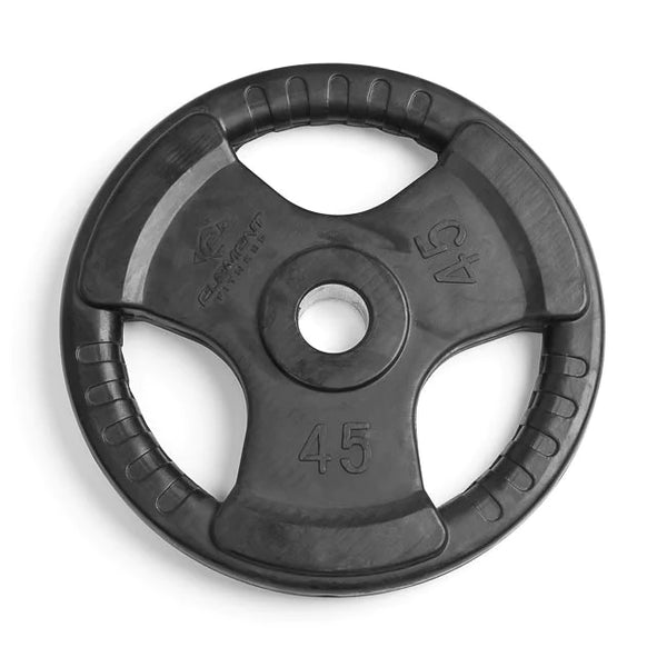 Element fitness 300lbs virgin 2025 rubber grip olympic weight set