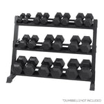 XM Fitness 3-Tier Dumbbell Stand