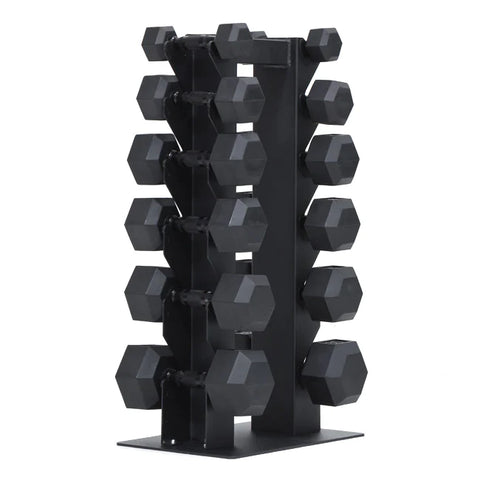6 Pair Vertical Dumbbell Rack Set - Xtreme Monkey