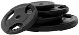 Element Fitness 300lbs Virgin Rubber Grip Olympic weight set