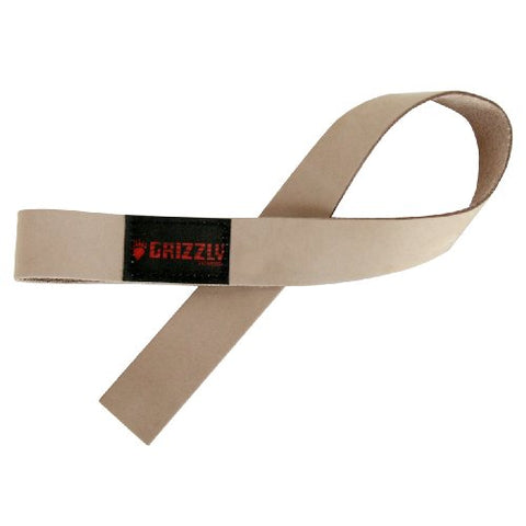 Grizzly Fitness 1.5" Premium Genuine Leather Weight Lifting Wrist Straps