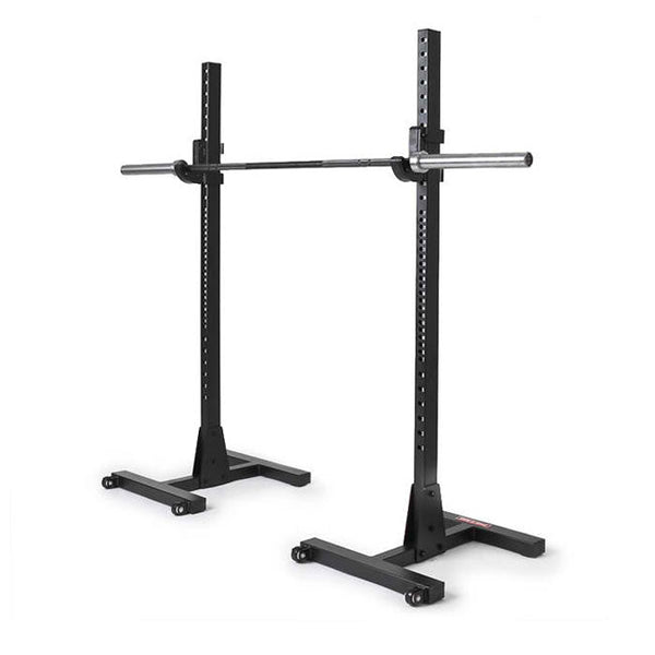 XM FITNESS Commercial H Base Squat Stands Pair