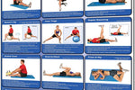 Stretching Exercises Poster - Lower Body